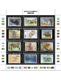 n° 6987/6998 - Timbre CENTRAFRIQUE Poste