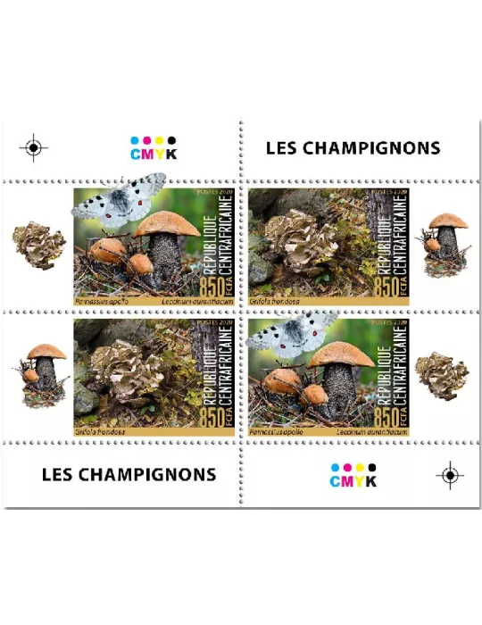 n° 7084/7091 - Timbre CENTRAFRIQUE Poste