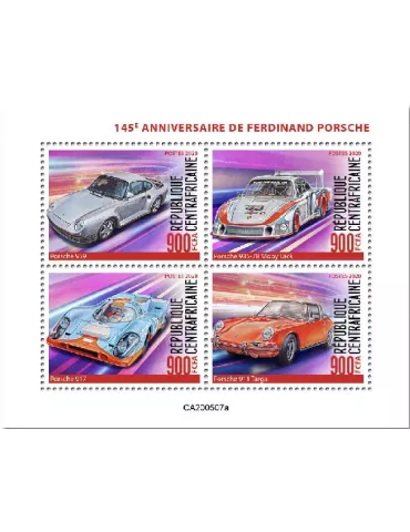 n° 7110/7113 - Timbre CENTRAFRIQUE Poste