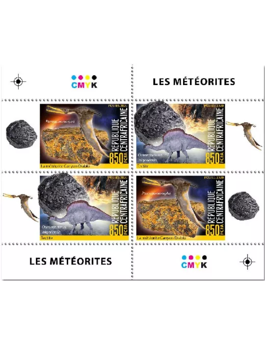 n° 7198/7205 - Timbre CENTRAFRIQUE Poste