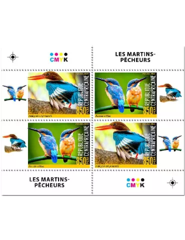 n° 7270/7277 - Timbre CENTRAFRIQUE Poste