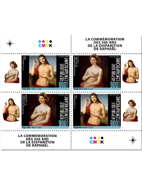 n° 7306/7313 - Timbre CENTRAFRIQUE Poste