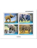 n° 7351/7354 - Timbre CENTRAFRIQUE Poste