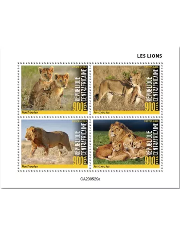 n° 7363/7366 - Timbre CENTRAFRIQUE Poste