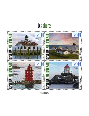 n° 7412/7415 - Timbre CENTRAFRIQUE Poste