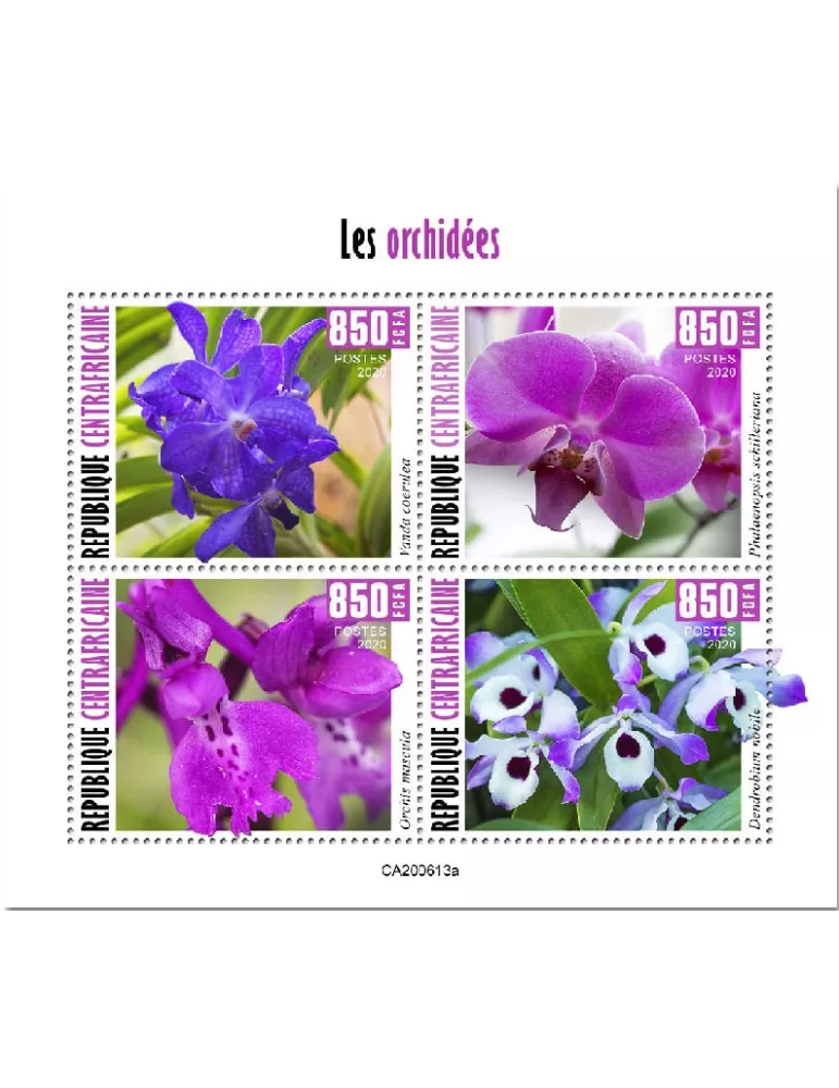 n° 7436/7439 - Timbre CENTRAFRIQUE Poste