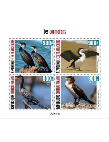 n° 7456/7459 - Timbre CENTRAFRIQUE Poste