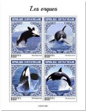 n° 7574/7577 - Timbre CENTRAFRIQUE Poste