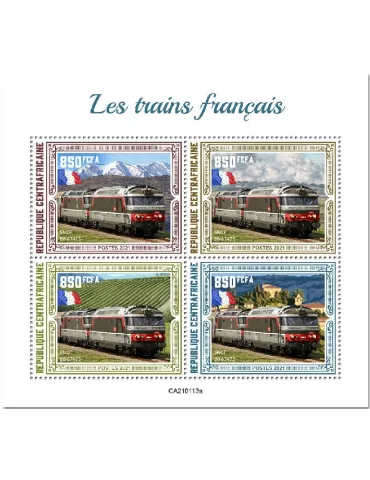 n° 7614/7617 - Timbre CENTRAFRIQUE Poste