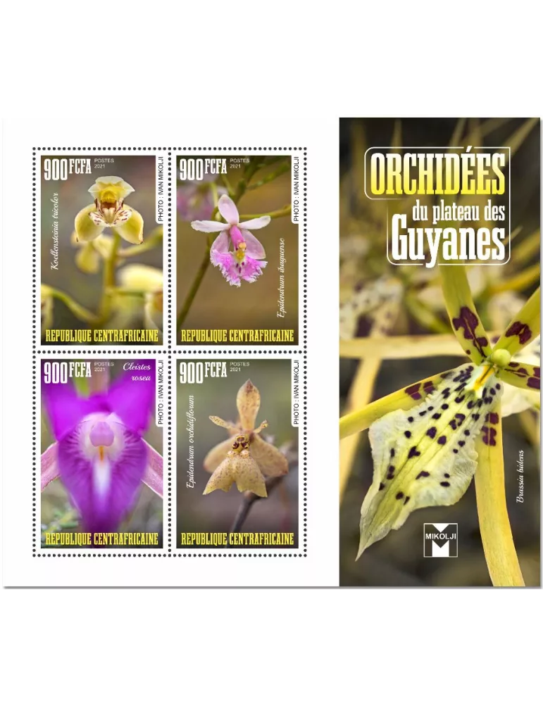 n° 7678/7681 - Timbre CENTRAFRIQUE Poste