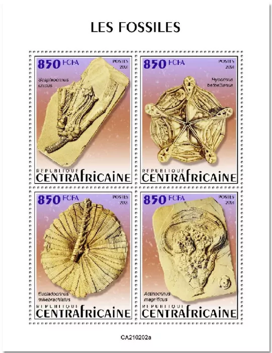 n° 7698/7701 - Timbre CENTRAFRIQUE Poste