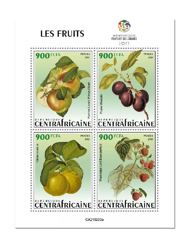 n° 7702/7705 - Timbre CENTRAFRIQUE Poste