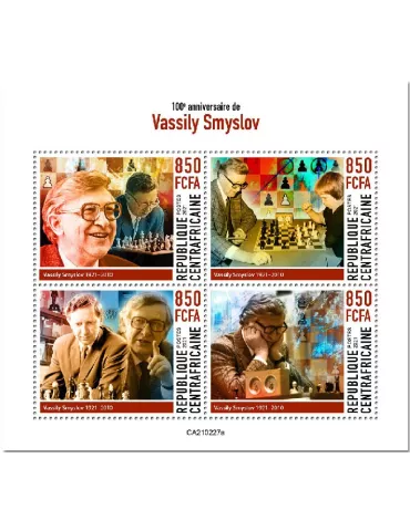 n° 7798/7801 - Timbre CENTRAFRIQUE Poste