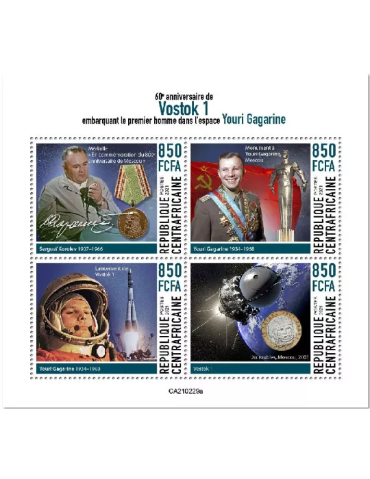 n° 7806/7809 - Timbre CENTRAFRIQUE Poste