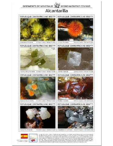 n° 7867/7874 - Timbre CENTRAFRIQUE Poste