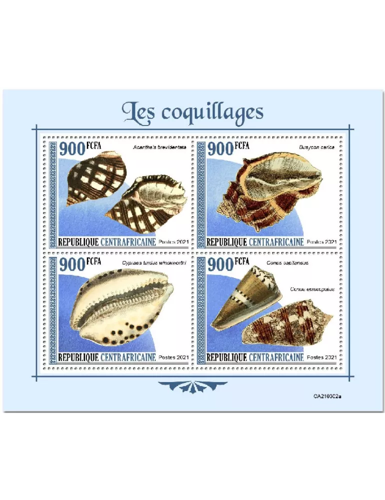 n° 7875/7878 - Timbre CENTRAFRIQUE Poste