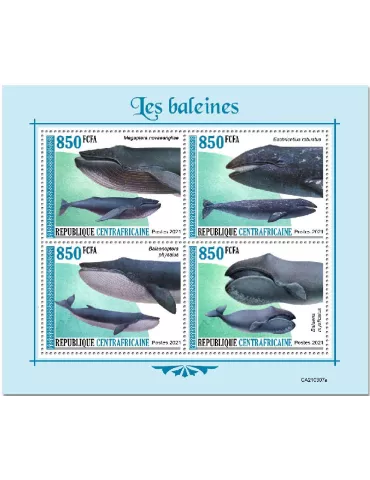 n° 7895/7898 - Timbre CENTRAFRIQUE Poste