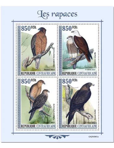 n° 7927/7930 - Timbre CENTRAFRIQUE Poste