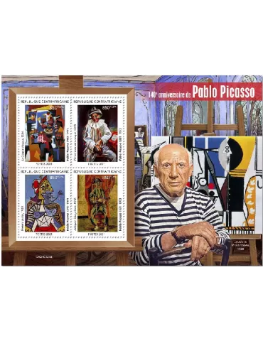 n° 7951/7954 - Timbre CENTRAFRIQUE Poste