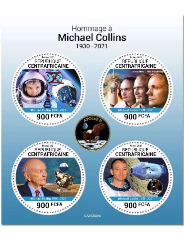 n° 8011/8014 - Timbre CENTRAFRIQUE Poste