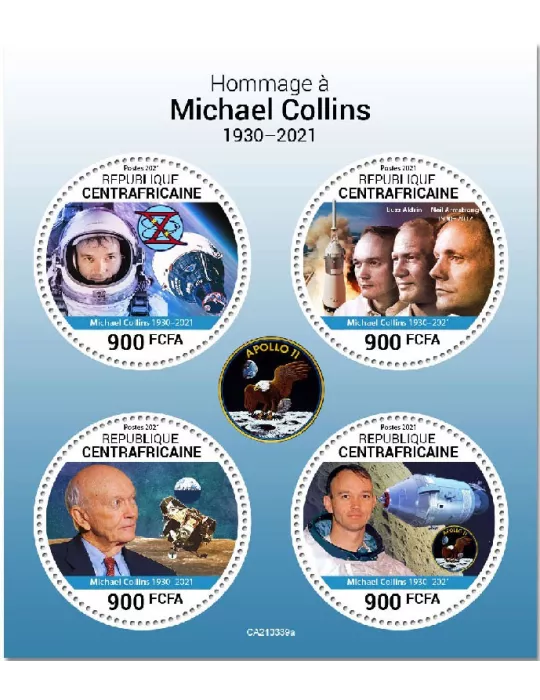 n° 8011/8014 - Timbre CENTRAFRIQUE Poste