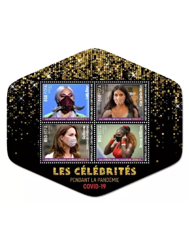 n° 8015/8018 - Timbre CENTRAFRIQUE Poste