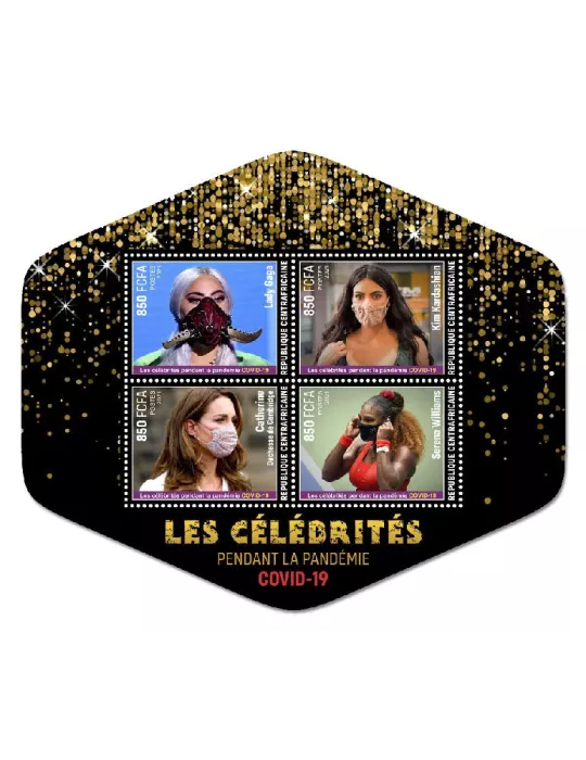 n° 8015/8018 - Timbre CENTRAFRIQUE Poste