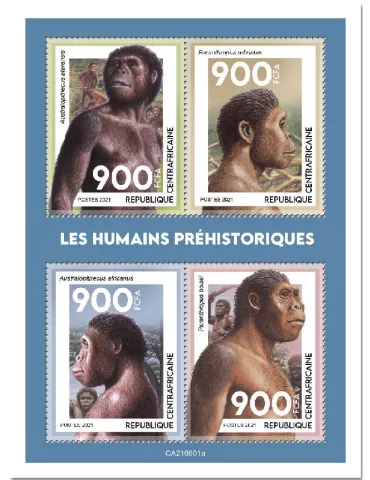 n° 8189/8192 - Timbre CENTRAFRIQUE Poste