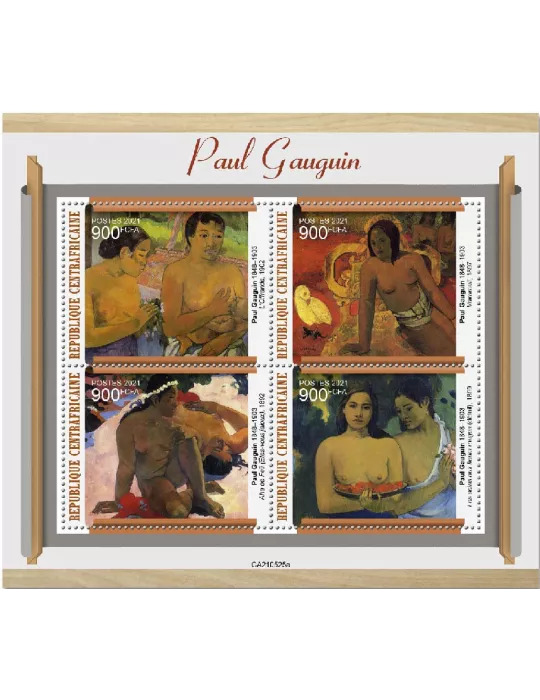 n° 8277/8280 - Timbre CENTRAFRIQUE Poste