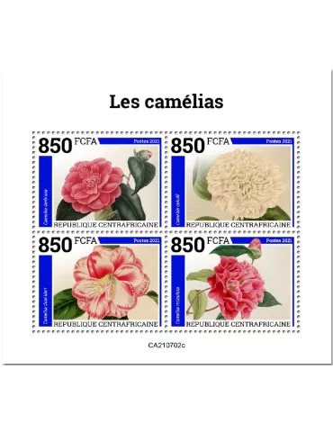 n° 8437A/8440A - Timbre CENTRAFRIQUE Poste