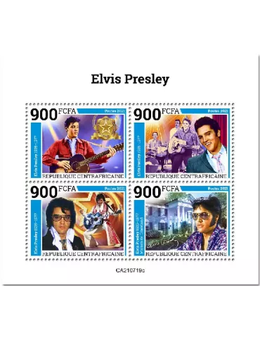 n° 8505A/8508A - Timbre CENTRAFRIQUE Poste