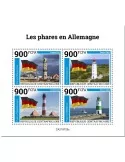 n° 8521A/8524A - Timbre CENTRAFRIQUE Poste