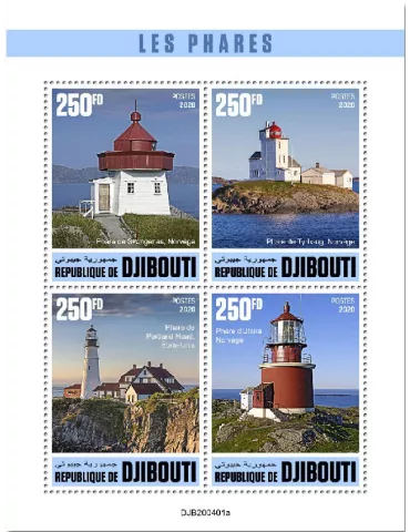 n° 3113/3116 - Timbre DJIBOUTI Poste