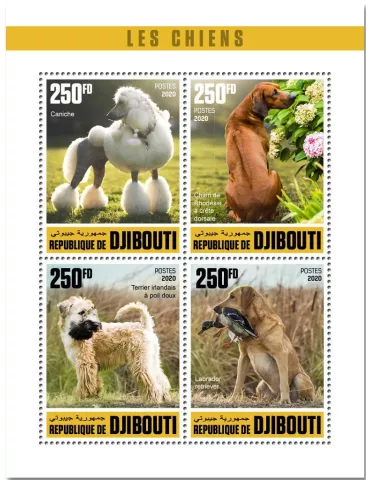 n° 3165/3168 - Timbre DJIBOUTI Poste