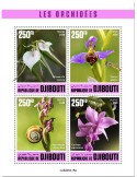 n° 3169/3172 - Timbre DJIBOUTI Poste