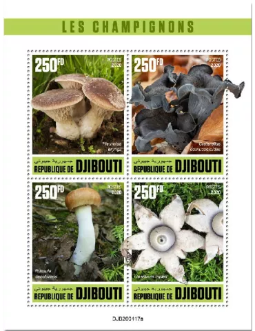n° 3177/3180 - Timbre DJIBOUTI Poste
