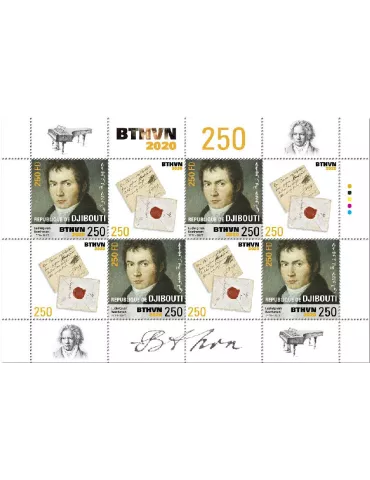 n° 3200/3201 - Timbre DJIBOUTI Poste