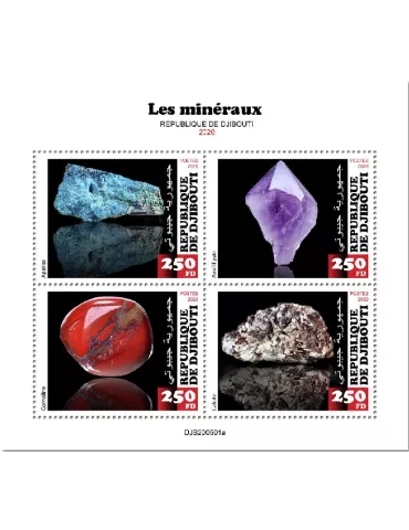 n° 3204/3207 - Timbre DJIBOUTI Poste