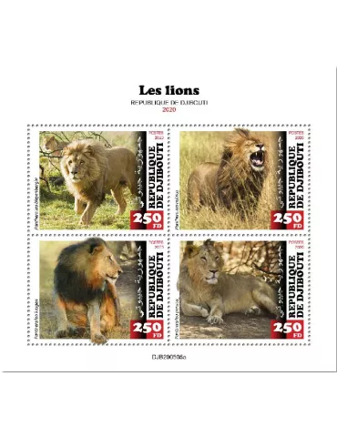 n° 3220/3223 - Timbre DJIBOUTI Poste