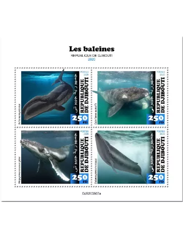 n° 3228/3231 - Timbre DJIBOUTI Poste