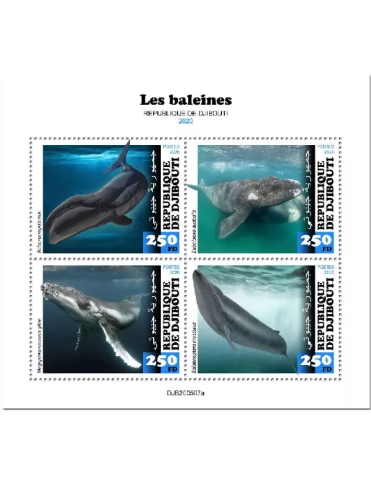 n° 3228/3231 - Timbre DJIBOUTI Poste