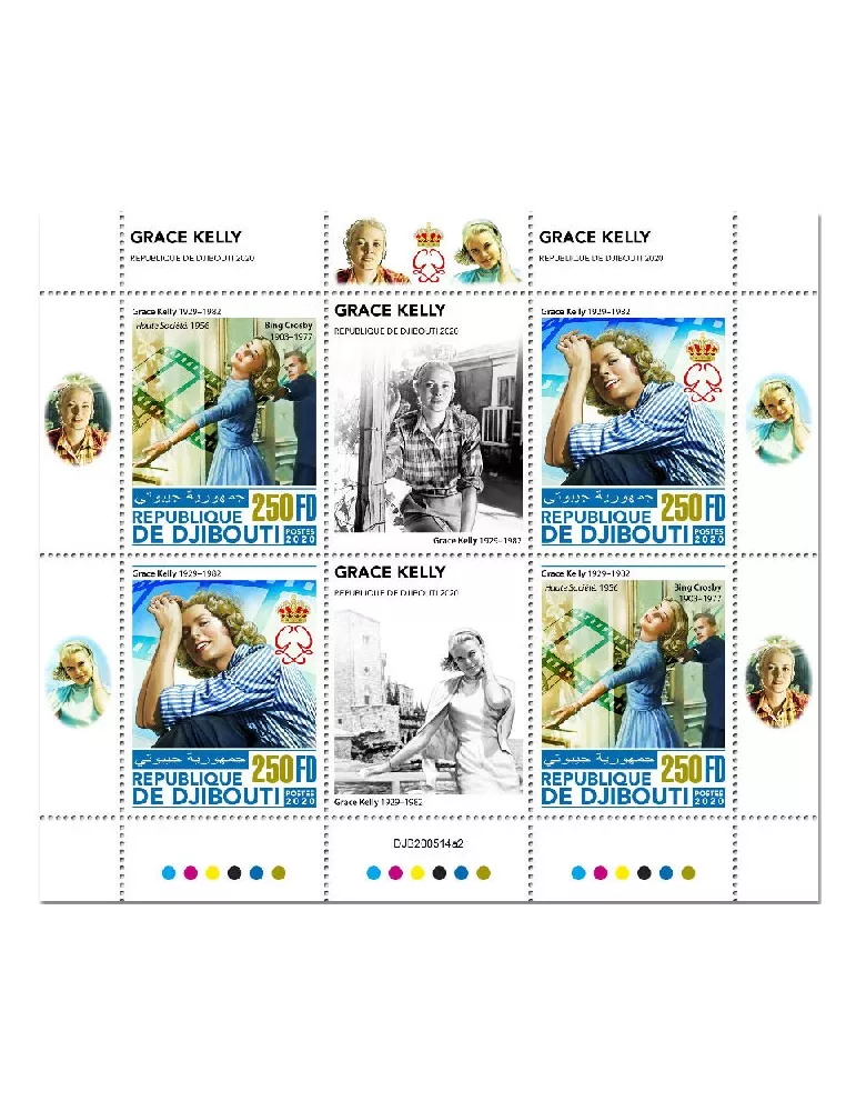 n° 3258/3259 - Timbre DJIBOUTI Poste