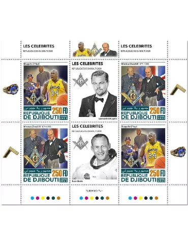 n° 3268/3269 - Timbre DJIBOUTI Poste