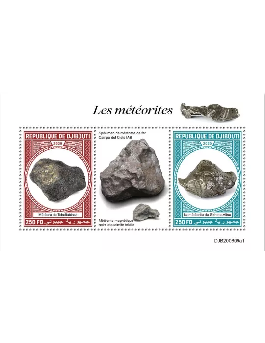 n° 3368AG/3368AH - Timbre DJIBOUTI Poste