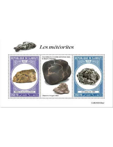 n° 3368AJ/3368AK - Timbre DJIBOUTI Poste