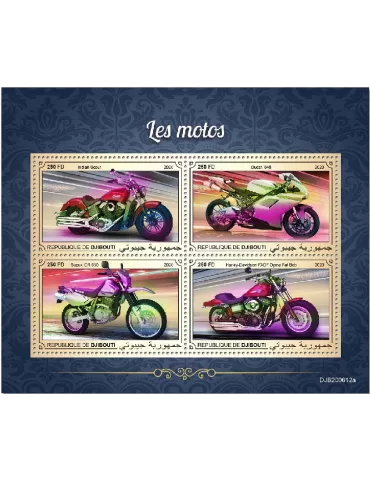 n° 3368AU/3368AX - Timbre DJIBOUTI Poste