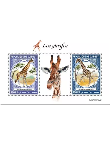 n° 3368BS/3368BT - Timbre DJIBOUTI Poste