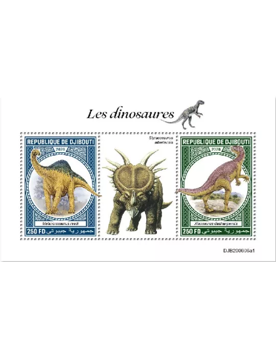 n° 3368U/3368T - Timbre DJIBOUTI Poste