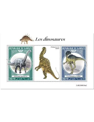 n° 3368W/3368X - Timbre DJIBOUTI Poste