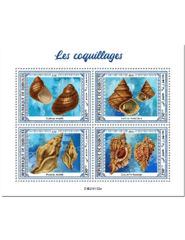 n° 3377/3380 - Timbre DJIBOUTI Poste